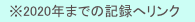 　※2020年までの記録へリンク